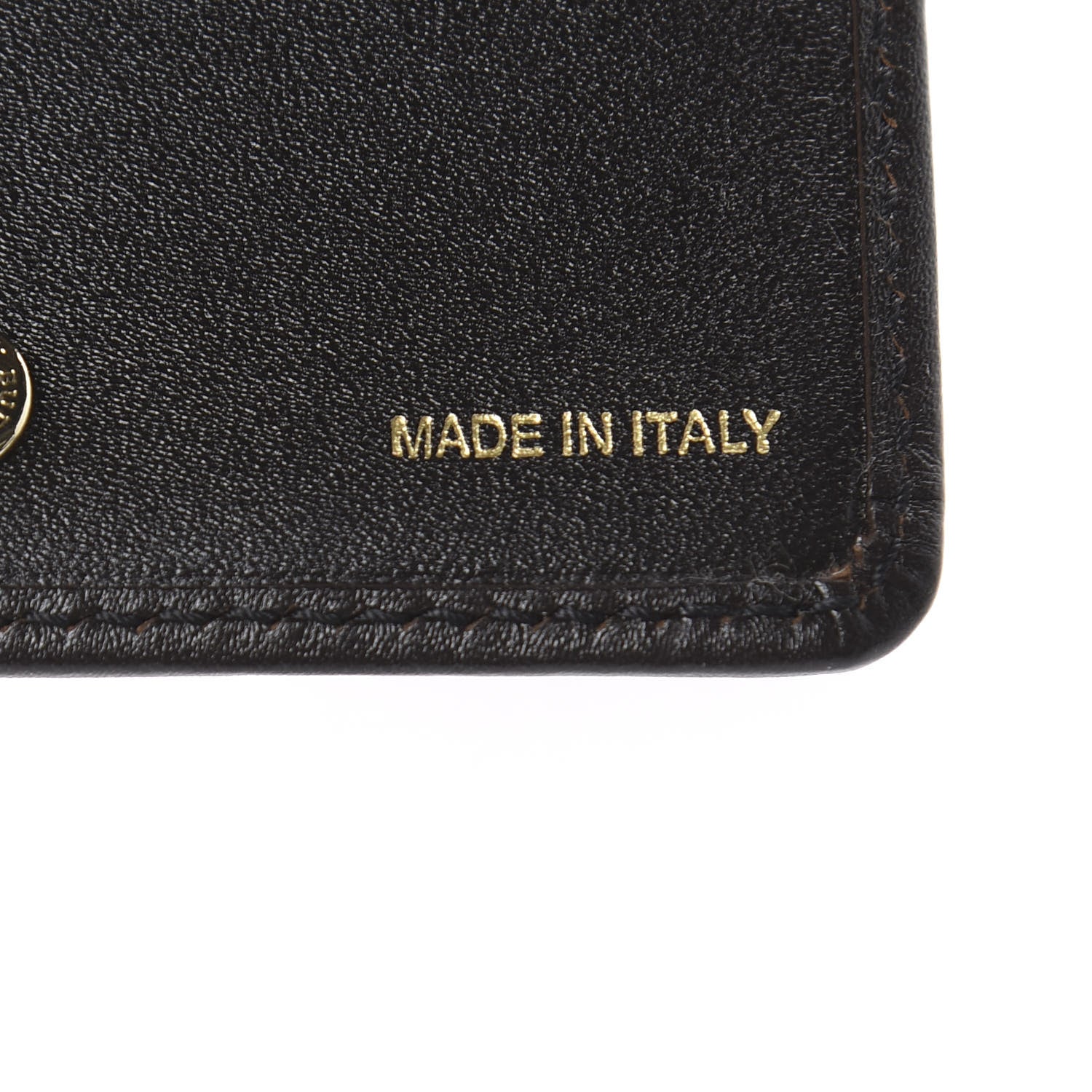 Burberry Haymarket Check Bow Wallet Black 8 of 9