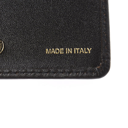 Burberry Haymarket Check Bow Wallet Black 8 of 9