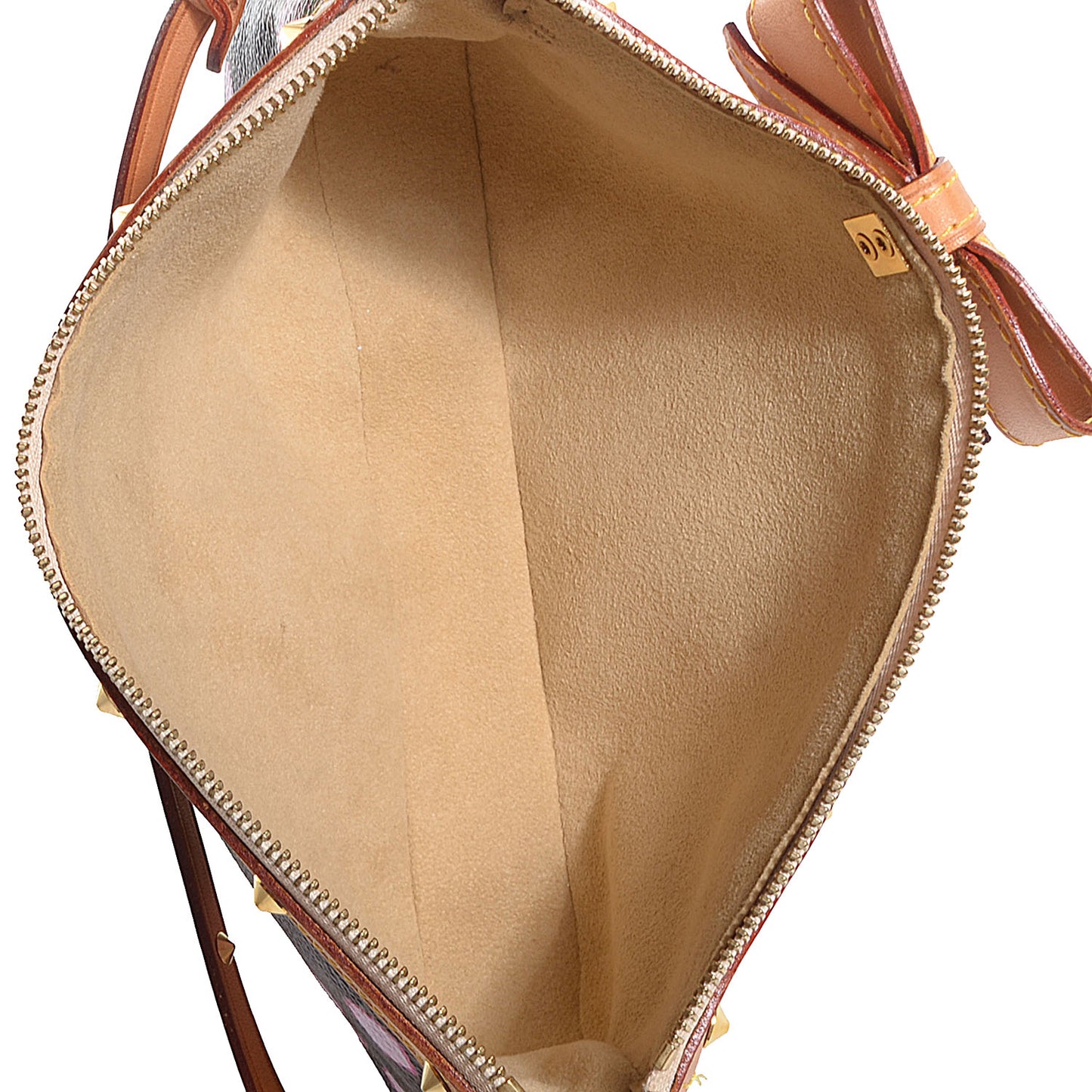 Monogram Cherry Blossom Pochette Accessories Brown