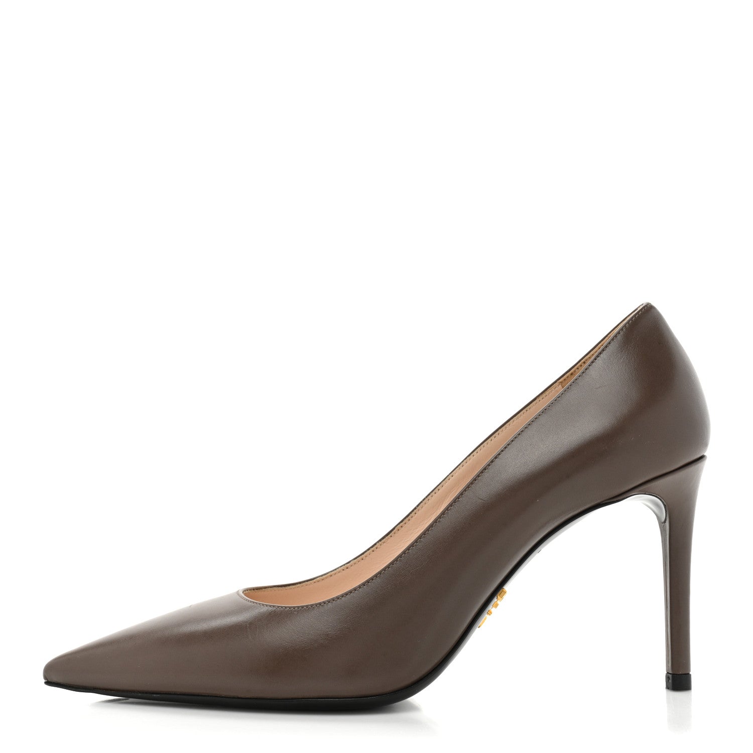 Prada Vitello Pumps 36 Grafite 1 of 12