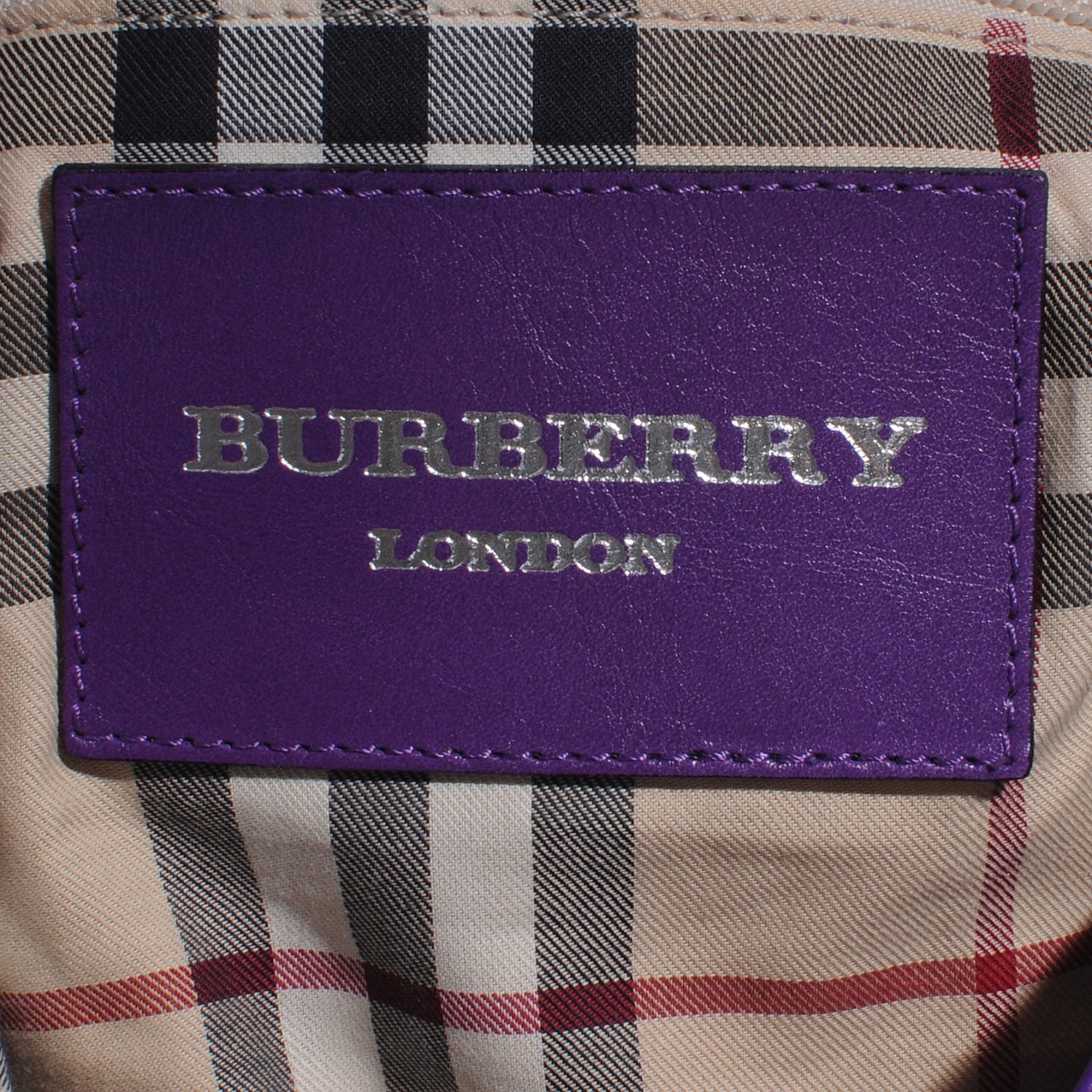 Burberry Suede Belsouk Horn Toggle Shoulder Bag Amethyst 10 of 13