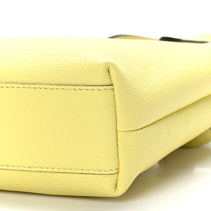 Salvatore Ferragamo Tumbled Calfskin Gancini Mini Bag Yellow 8 of 8