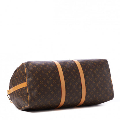 Louis Vuitton Monogram Keepall Bandouliere 55 4 of 10