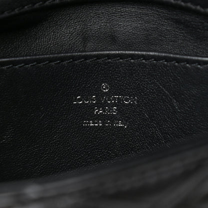 Louis Vuitton Lambskin Malletage GO-14 PM Black 7 of 10