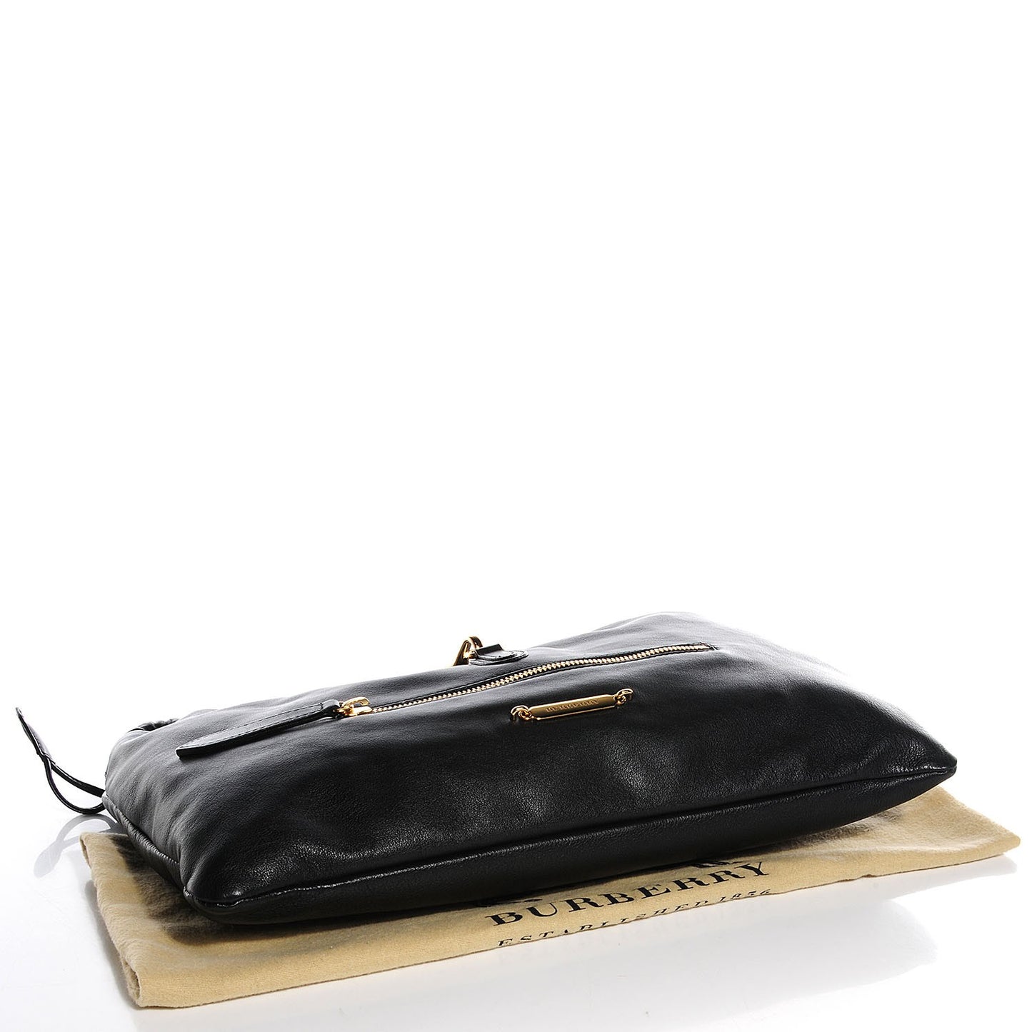 Soft Bridle Calfskin Long Crush Hobo Black