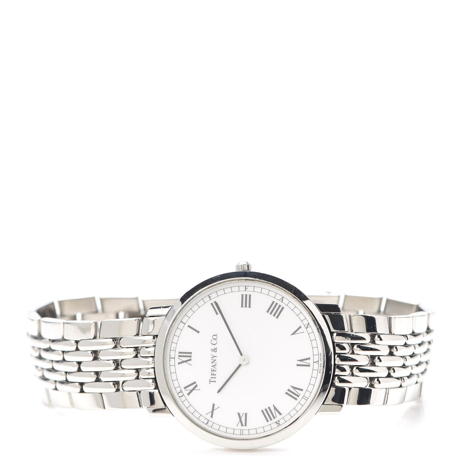 Tiffany Stainless Steel 33mm Classic Quartz Watch 2 of 5