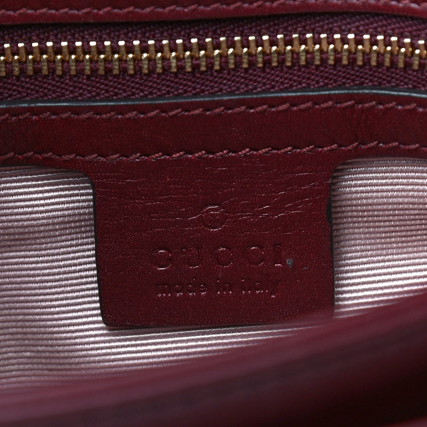 Vitello Palmellato Lux Small Arli Flap Shoulder Bag Vintage Bordeaux