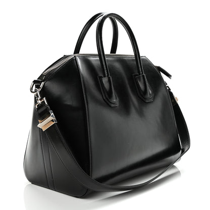 Givenchy Shiny Lord Calfskin Medium Antigona Black 3 of 11