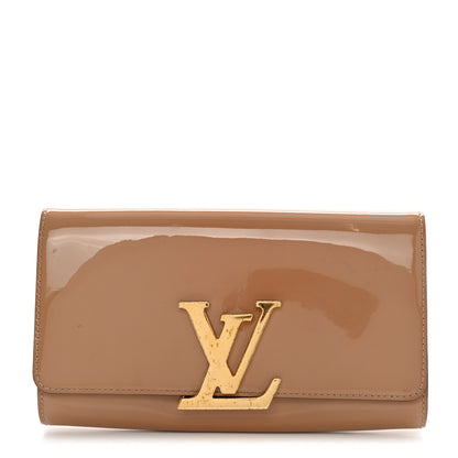 Louis Vuitton Patent Louise Clutch Nude 1 of 13