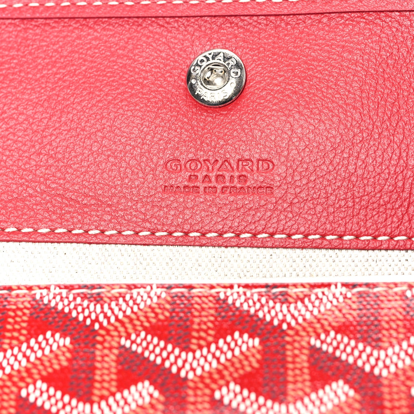 Goyardine Saint Louis GM Red