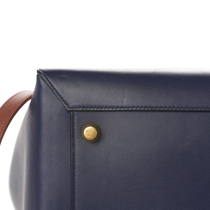 Celine Smooth Calfskin Large Bi-Color Belt Bag Midnight 14 of 16