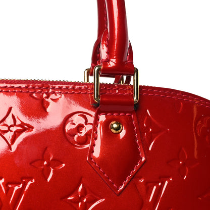 Louis Vuitton Vernis Alma GM Pomme D'Amour 9 of 9