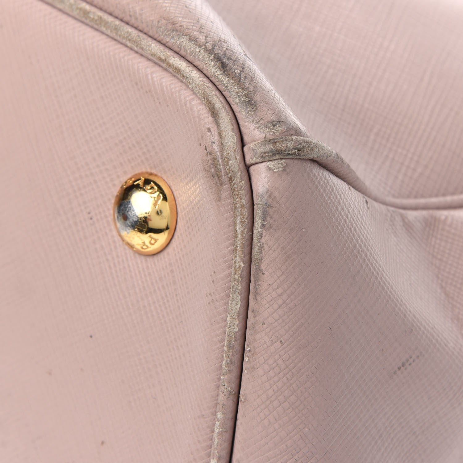 Prada Saffiano Small Galleria Double Zip Tote Cammeo 12 of 29