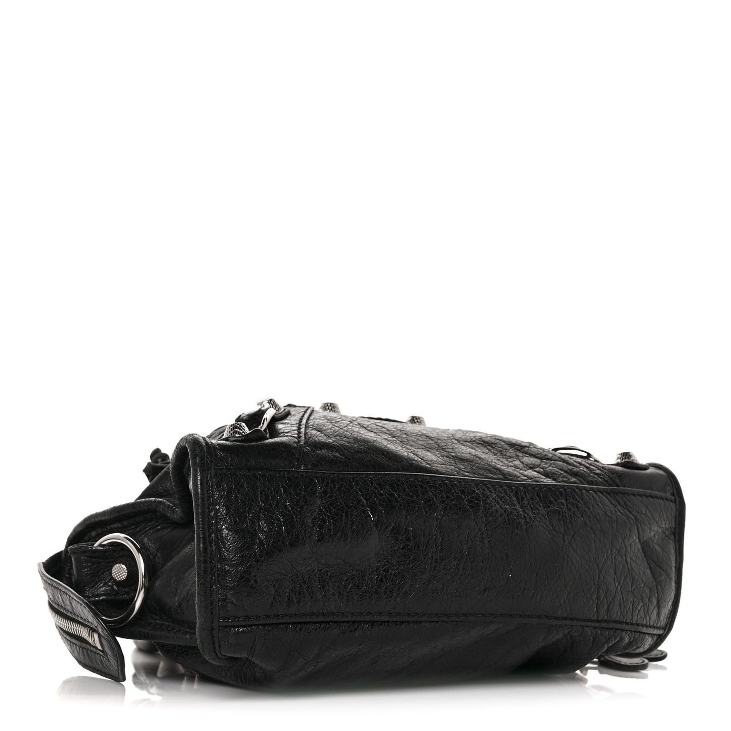 Agneau Giant 12 Silver Hardware Mini City Black