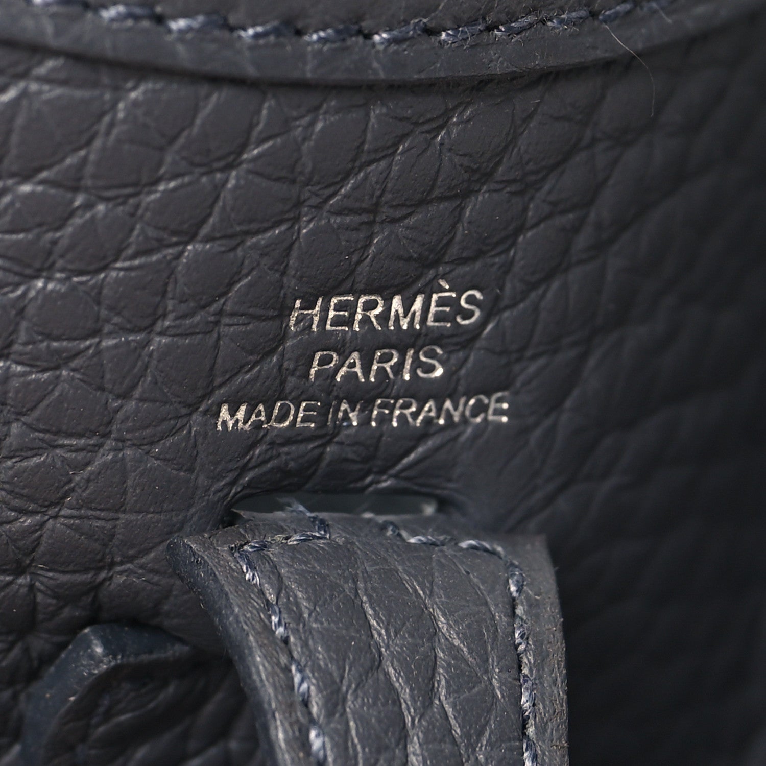 Hermes Taurillon Clemence Amazone Sangle Cavale Evelyne TPM Gris Misty 6 of 11