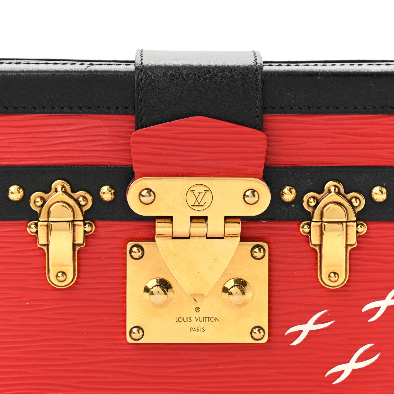 Louis Vuitton Epi Petite Malle Coquelicot 8 of 11