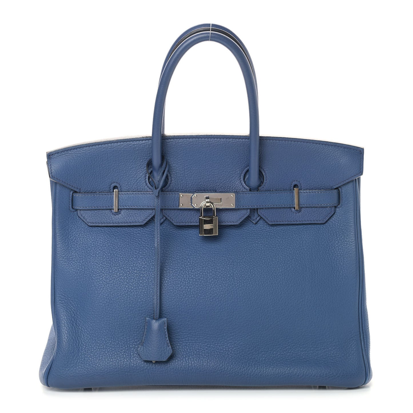 Togo Birkin 35 Bleu Brighton