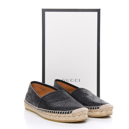 Gucci Guccissima Signature Espadrilles 37 Black 11 of 11