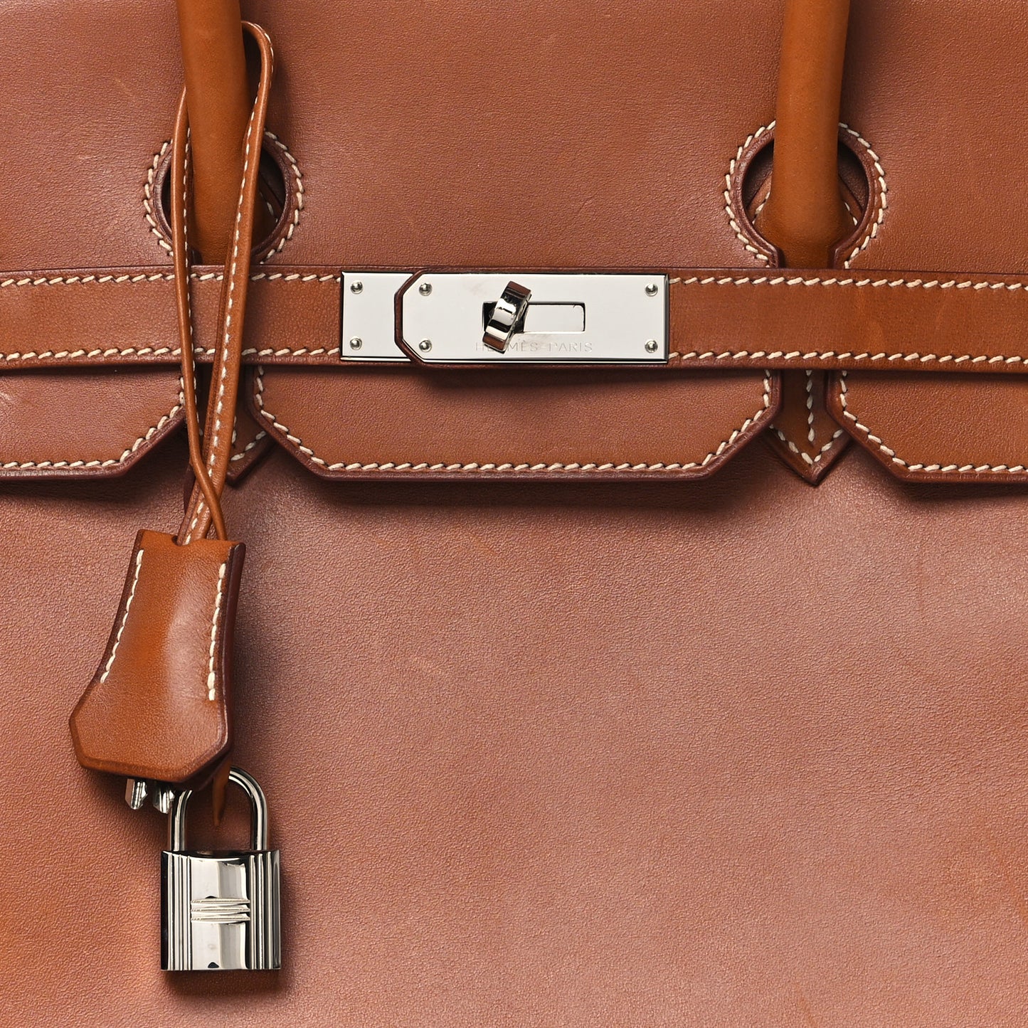 Natural Barenia Birkin 35 Fauve