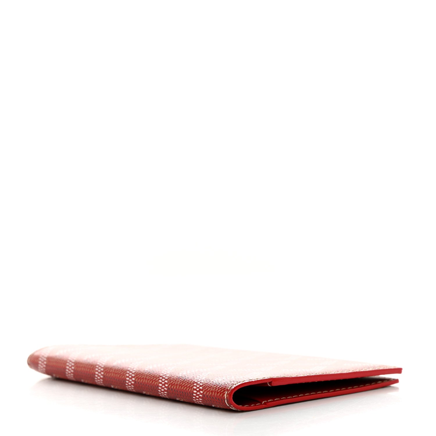 Goyard Goyardine Grenelle Passport Wallet Red 4 of 8