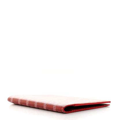 Goyard Goyardine Grenelle Passport Wallet Red 4 of 8
