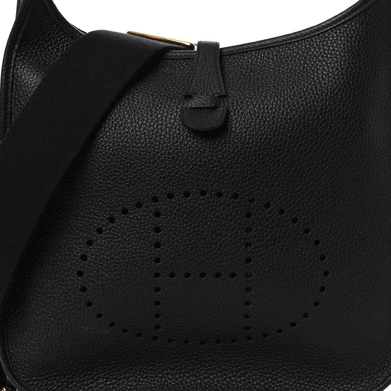 Hermes Taurillon Clemence Evelyne III PM Black 8 of 12