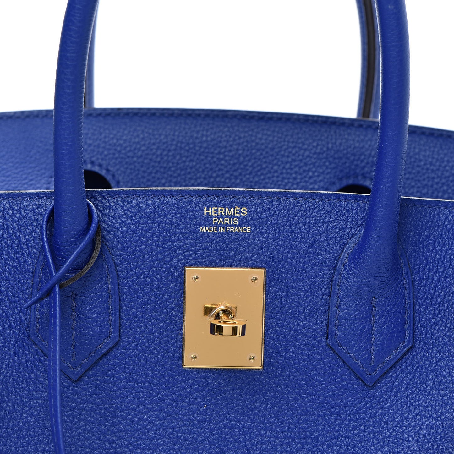 Togo Birkin 30 Bleu Electrique