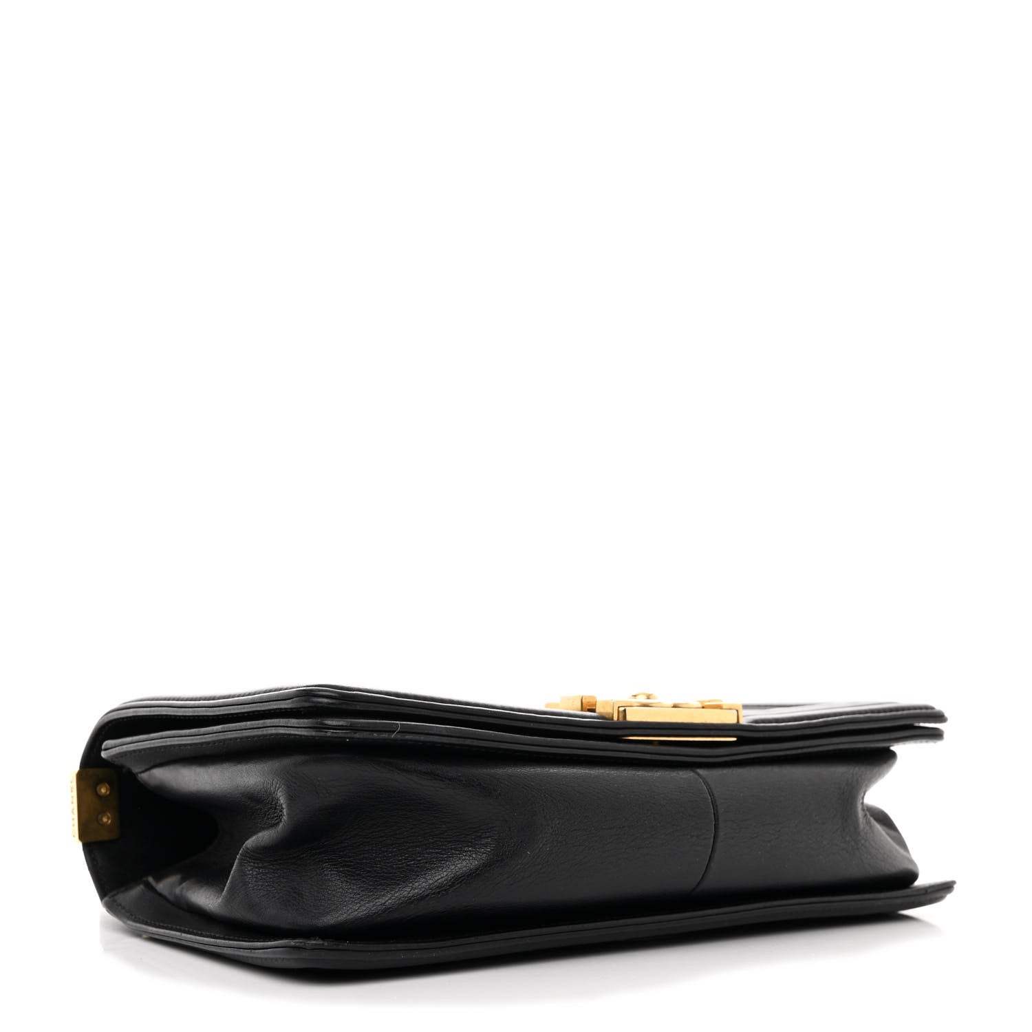 Chanel Calfskin Quilted Medium Boy Flap Black 4 of 11