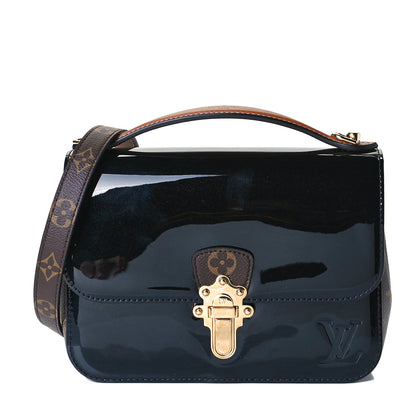Louis Vuitton Patent Calfskin Monogram Cherrywood BB Black 1 of 6