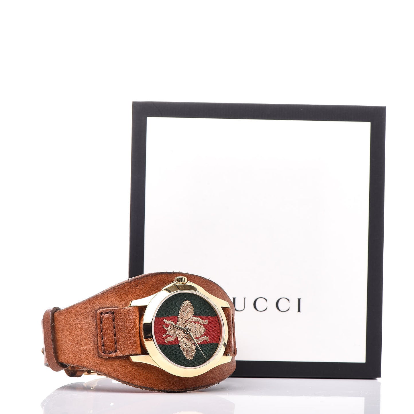 Stainless Steel Calfskin 38mm Le Marché Des Merveilles Bee Quartz Watch