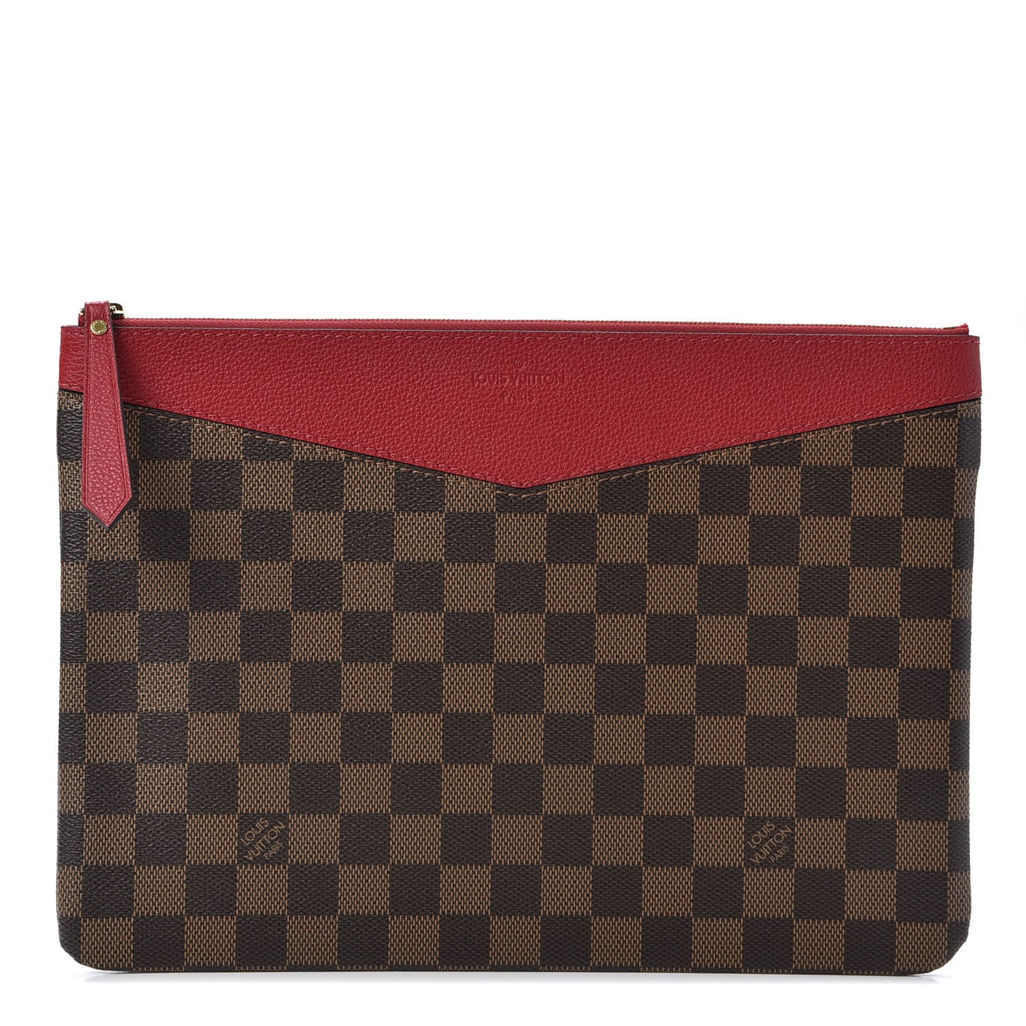 Damier Ebene Daily Pouch Coquelicot
