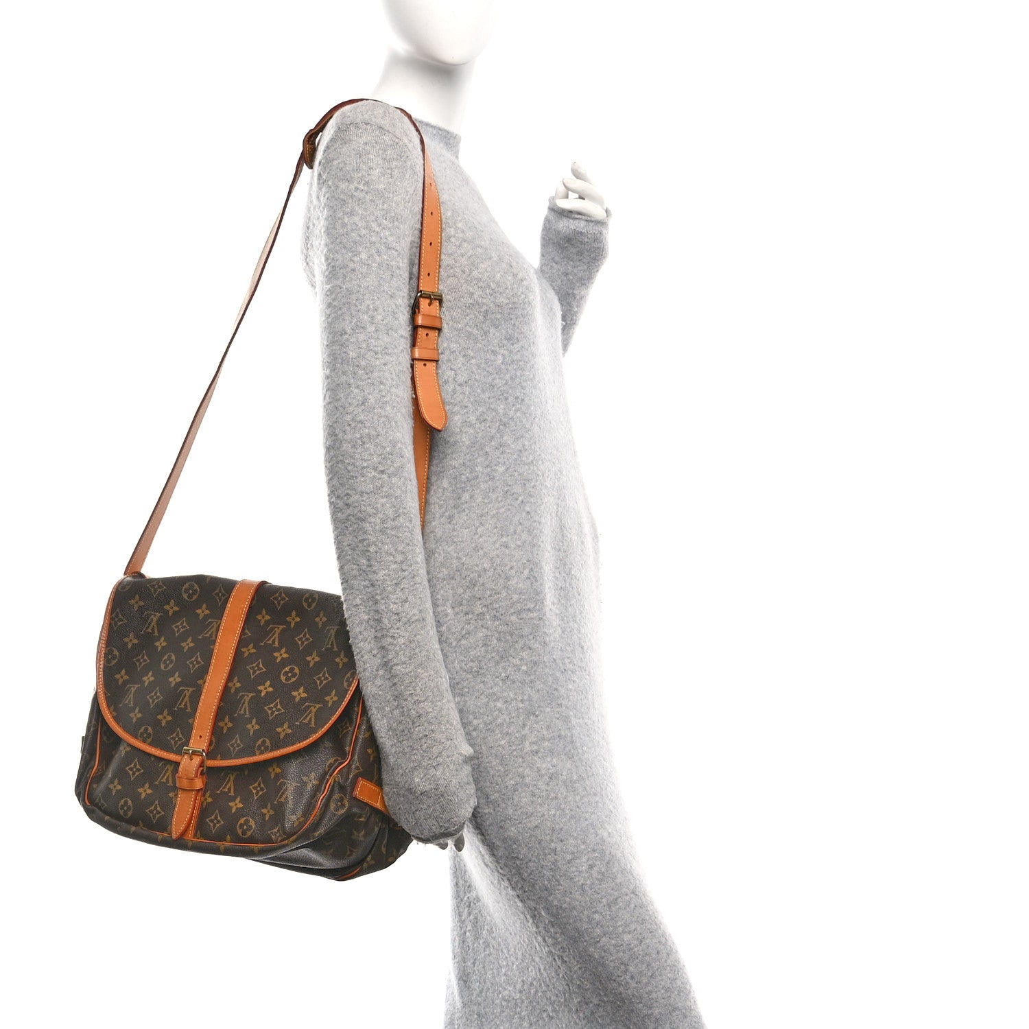 Louis Vuitton Monogram Saumur 35 2 of 9