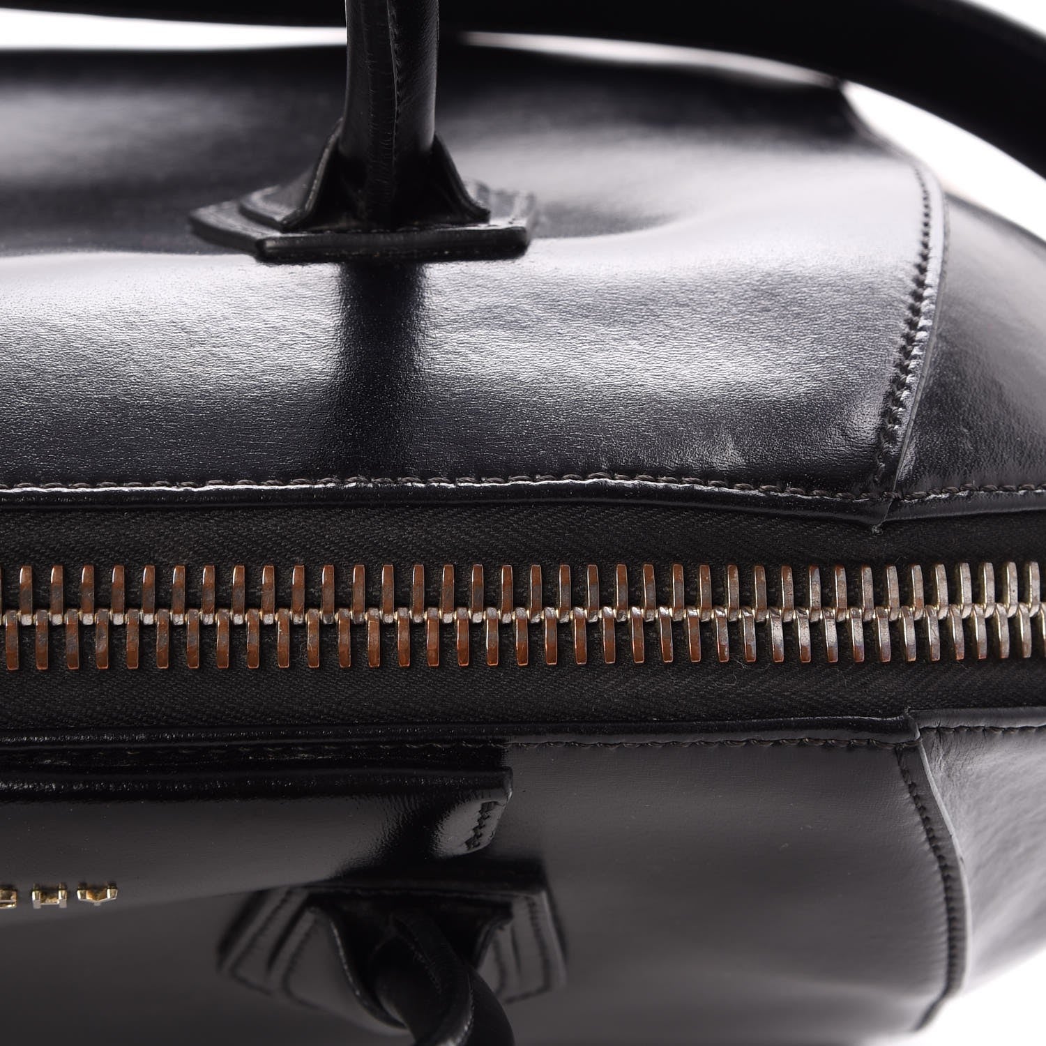 Givenchy Shiny Lord Calfskin Medium Antigona Black 10 of 14