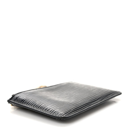 Louis Vuitton Epi Key Pouch Black 4 of 9