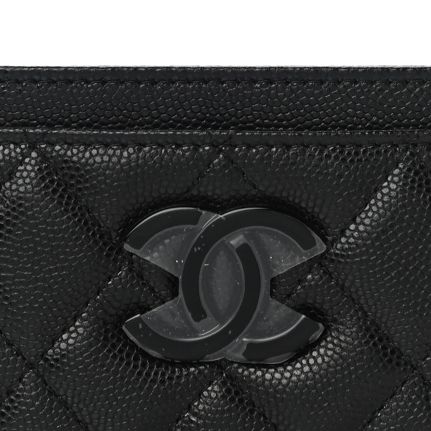 Chanel Caviar Quilted My Everything Card Holder Black 9 of 12