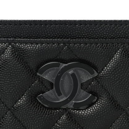 Chanel Caviar Quilted My Everything Card Holder Black 9 of 12