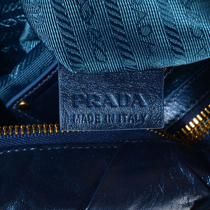 Prada Nappa Mordore Clutch Denim 8 of 9