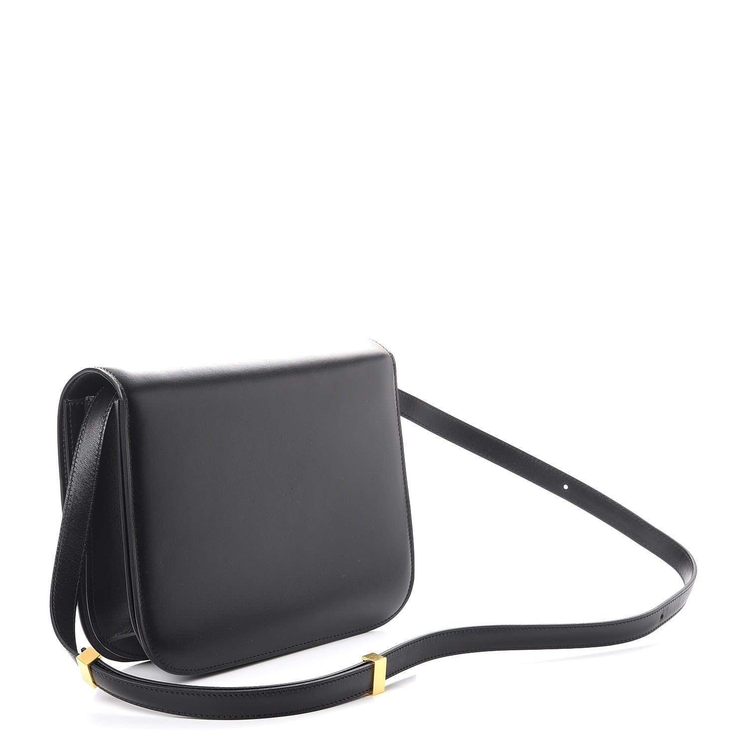 Celine Box Calfskin Medium Classic Box Flap Bag Black 3 of 8