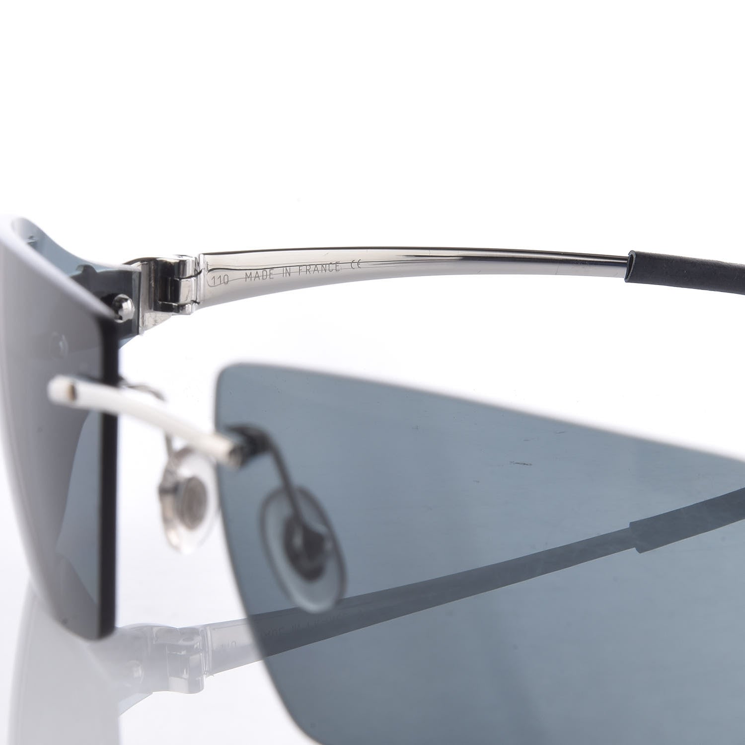 Cartier Panthere De Sunglasses Silver 7 of 8
