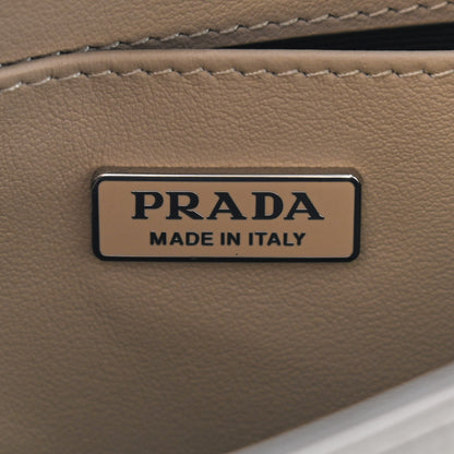 Prada Spazzolato Cleo Shoulder Bag Deserto 7 of 9