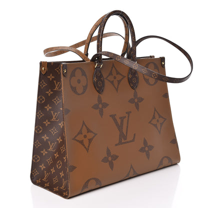 Louis Vuitton Reverse Monogram Giant Onthego GM 6 of 12