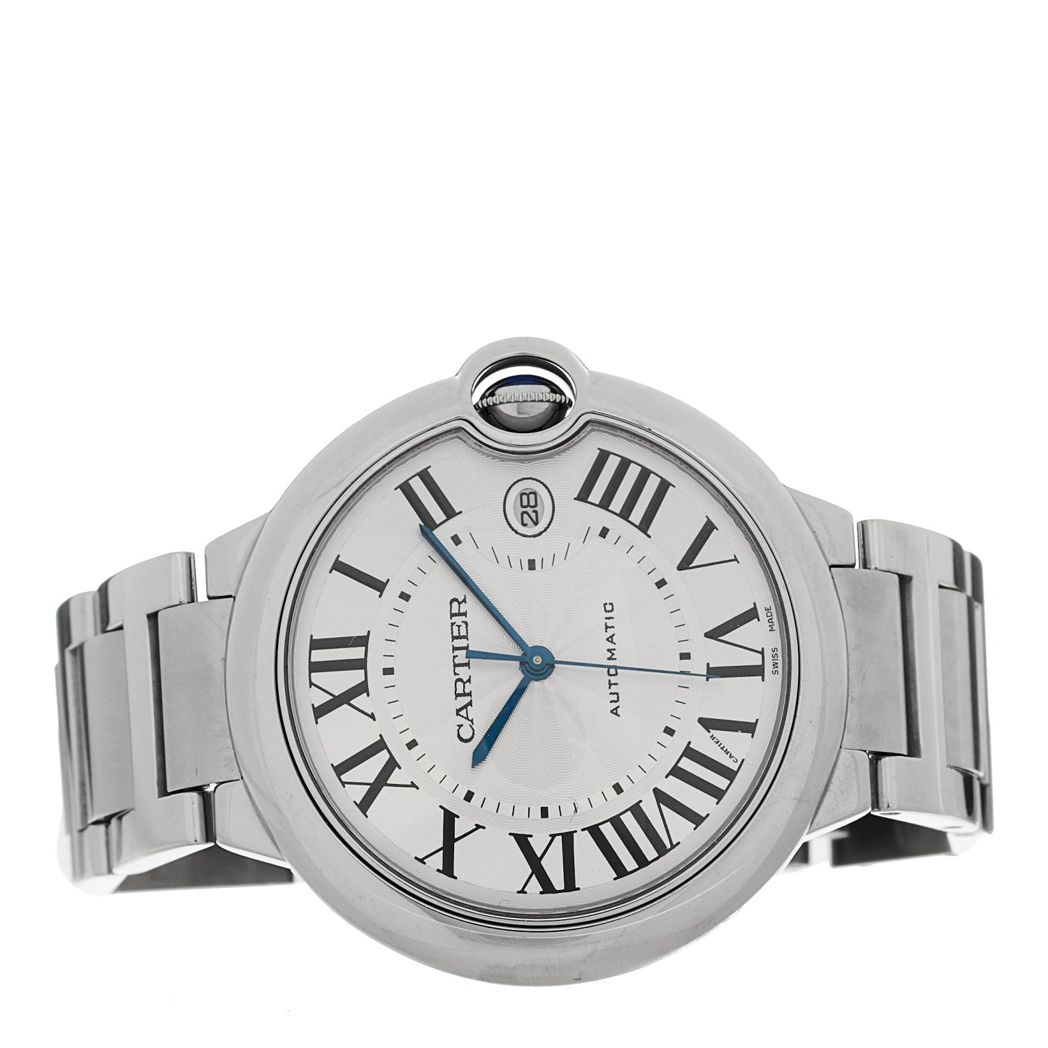 Cartier Stainless Steel 42mm Ballon Bleu De Cartier Automatic Watch 2 of 4