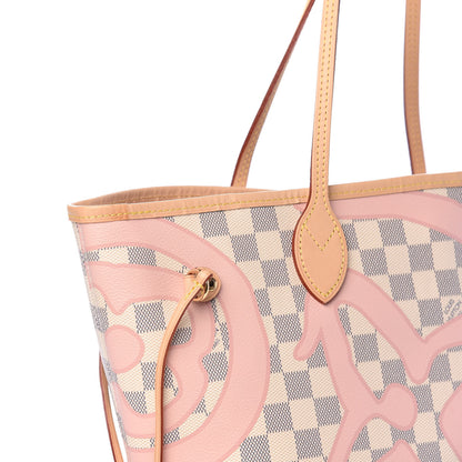Louis Vuitton Damier Azur Tahitienne Neverfull MM 12 of 12