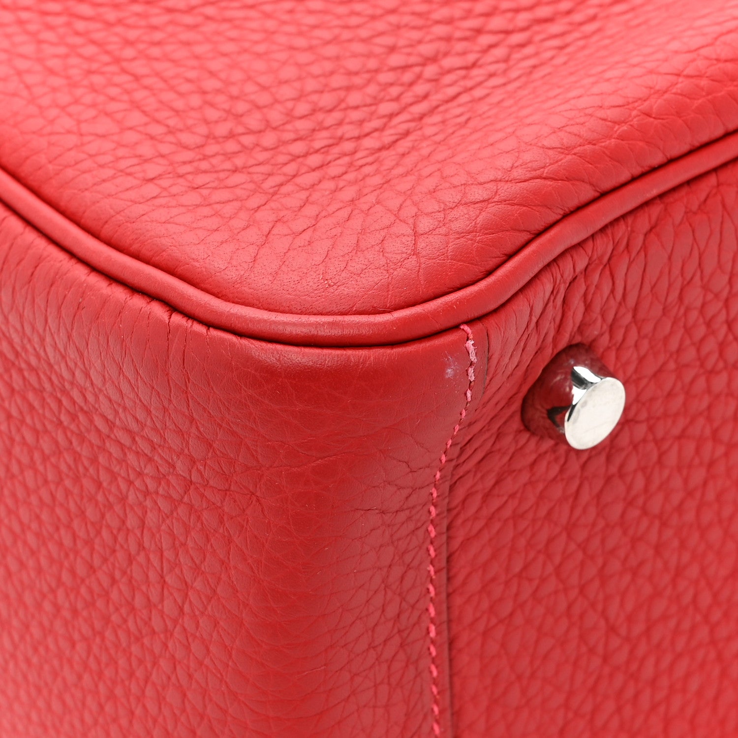 Hermes Taurillon Clemence Lindy 26 Rouge Casaque 9 of 11