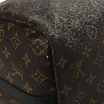 Louis Vuitton Monogram Macassar Keepall Bandouliere 45 10 of 12