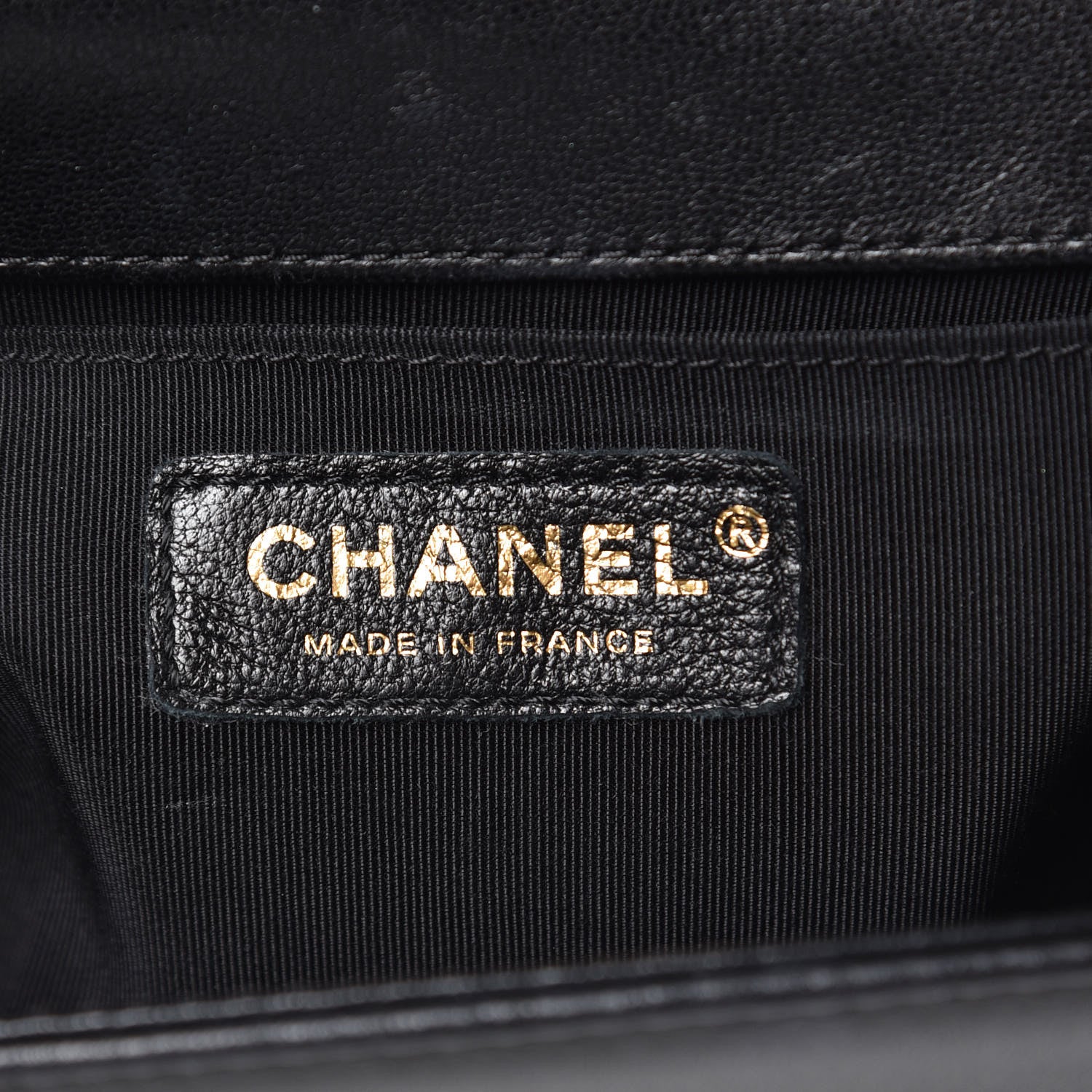 Chanel Lambskin Quilted Medium Boy Flap Black 6 of 14