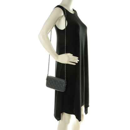 Chanel Caviar Quilted Small Clutch With Chain Grey 2 of 7