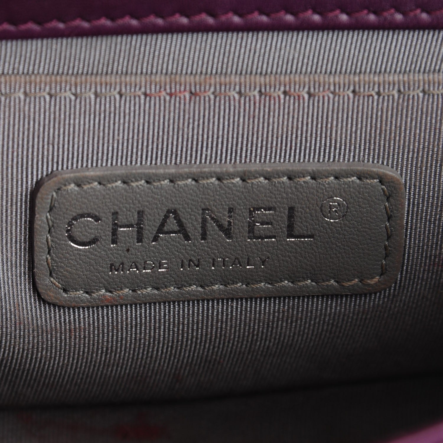 Chanel Velvet Quilted Small Boy Flap Purple 7 of 9