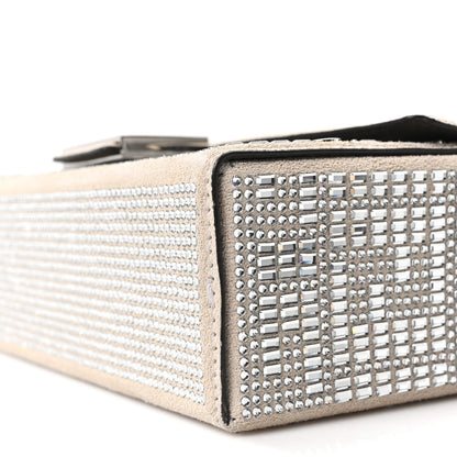 Fendi Strass FF 1974 Baguette Soft Trunk Ghiaia 10 of 10