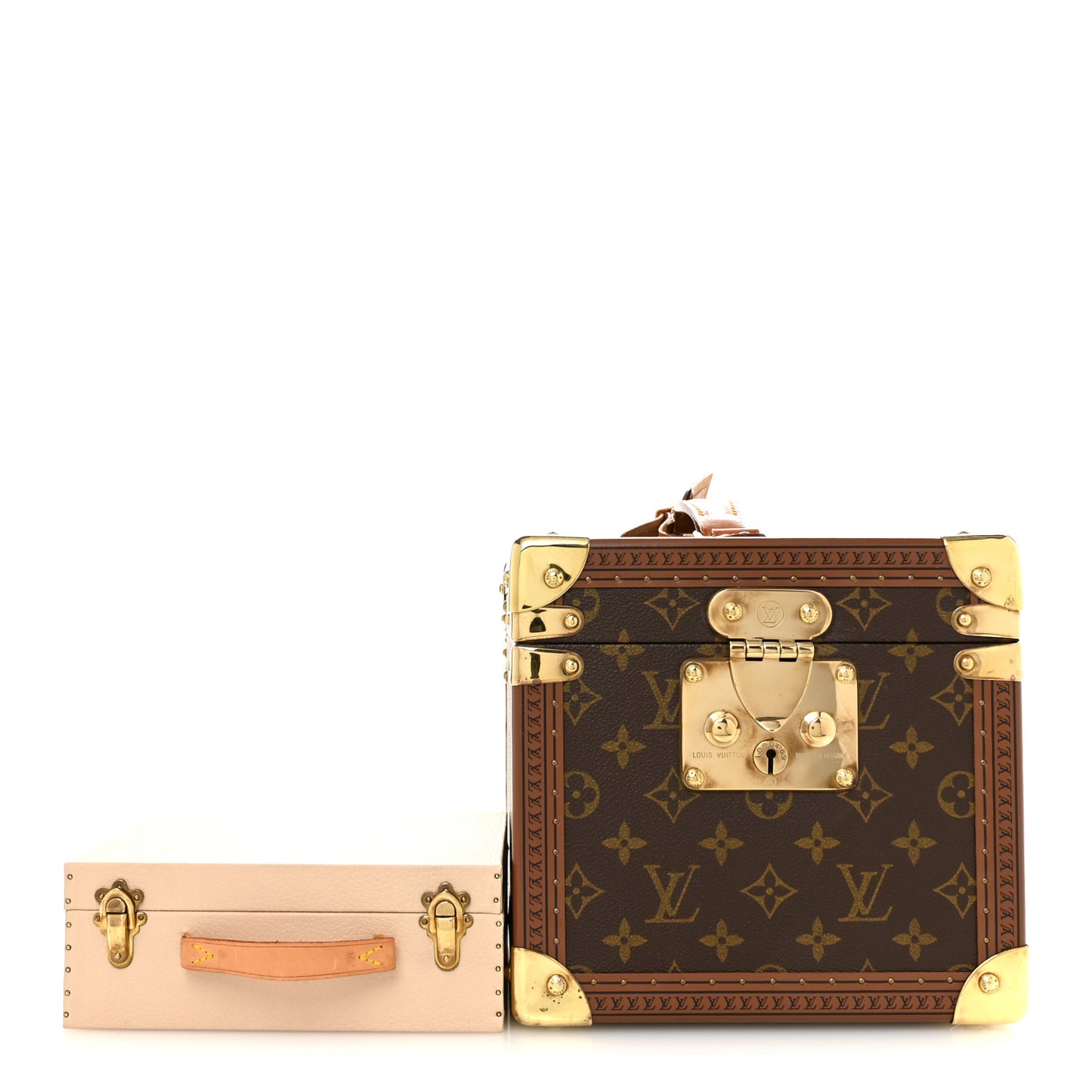 Monogram Boite Flacons Beauty Train Trunk Case